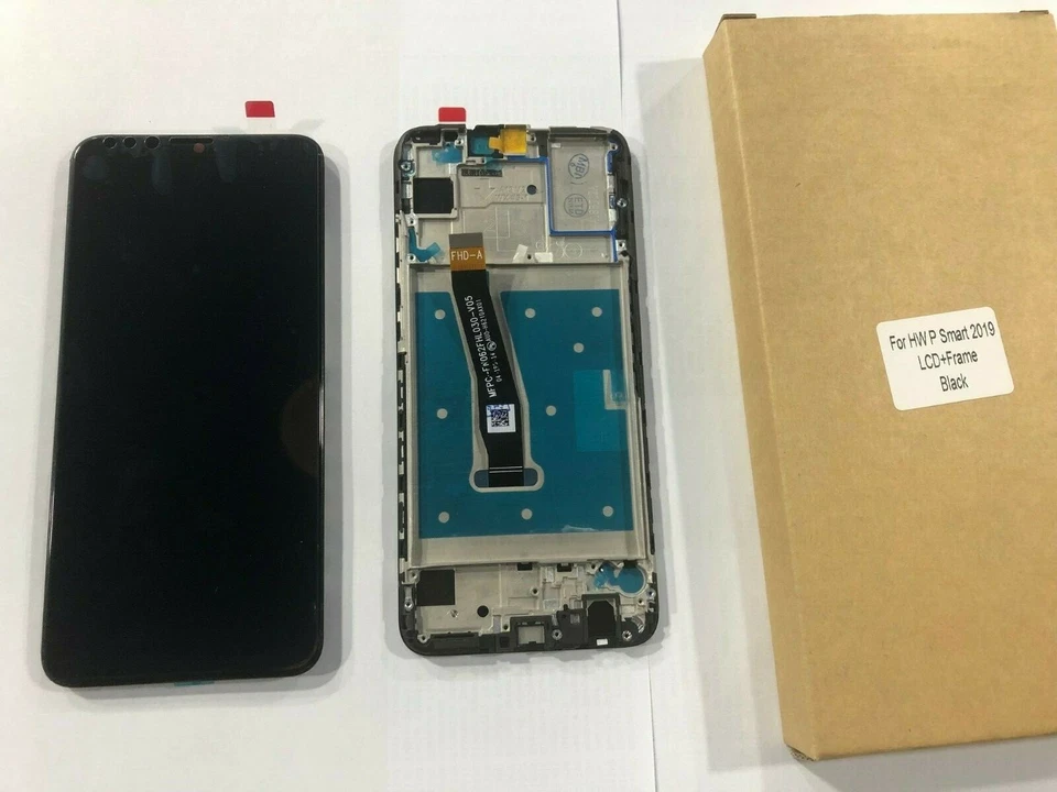 Display Lcd Per Huawei P Smart 2019 + frame Touch Screen Schermo Nero  - Immagine 1 di 1