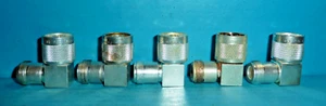 5 Winchester N(m)-N(f) 90 Degree Elbow Coaxial Connectors Adapters American Made - Picture 1 of 3
