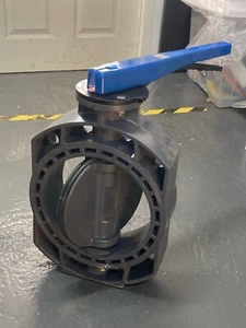Butterfly Valve 9" lever operated - Picture 1 of 4