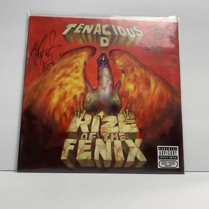 Tenacious D Rize of the Fenix Signed Vinyl LP Autographed Jack Black & Kyle Gass - Picture 1 of 5