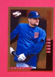 1998 Score Showcase Series Baseball Card #PP150 Chuck Knoblauch