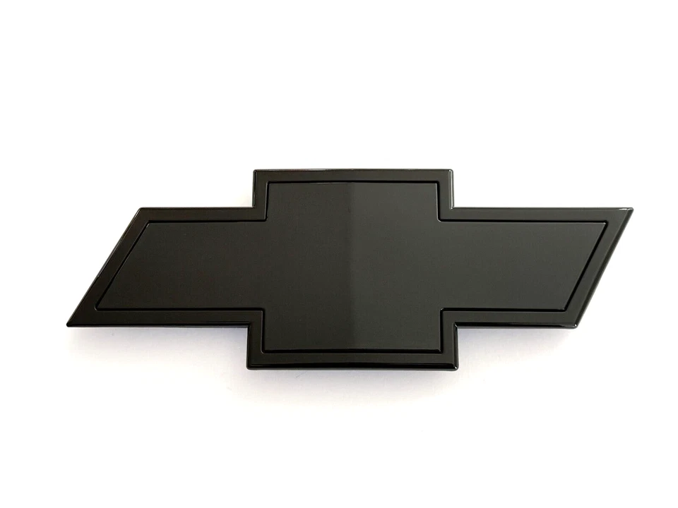 11-14 SILVERADO 2500 HD 3500 HD PARRILLA DELANTERA PAJARITA EMBLEMA BLACK OUT PT 22829420 Foto 1 de 3