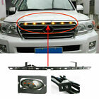 For Land Cruiser Lc/Fj200 08-15 Raptor Style Amber Lens Grille Led Light Bar 1X