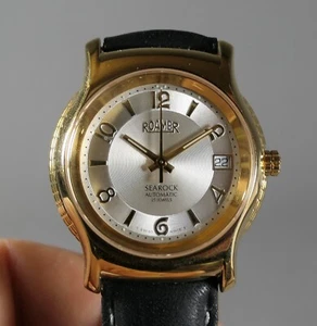 MIB ROAMER SEAROCK AUTOMATIC GENTS WRIST WATCH NEW OLD STOCK 25 JEWELS #2 - Picture 1 of 7