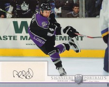 2006-07 Be A Player Portraits Signature Portraits (8x10) - #SPRB Rob Blake AUTO