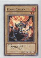 2003 Yu-Gi-Oh! Labryinth of Nightmare Unlimited Flame Dancer #LON-058 0b3
