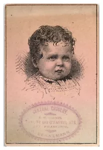 Behnemann Central Grocery San Francisco Trade Card O' Farrell Tenderloin C6 - Bild 1 von 2