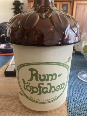 Kleiner Rumtopf Keramik  - Bild 1 von 4