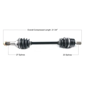 Tytaneum Rear Left Right CV Axle YAM-7037 - Picture 1 of 1
