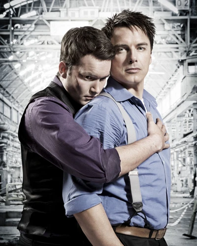 John Barrowman & Cast (46162) 8x10 Photo - Image 1 of 1