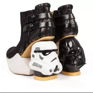 Scelta Irregolare x Star Wars La Morte Nera Platform Cosplay Raro Tacchi 40 - Foto 1 di 12