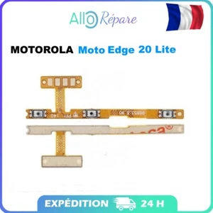 Nappe BOUTON POWER ON/OFF + volume  Motorola Moto Edge 20 Lite - Photo 1 sur 1
