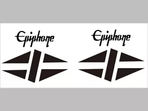 Gibson Epiphone guitar head stocks Restoration decal water slide Logo 255 - Picture 1 of 1