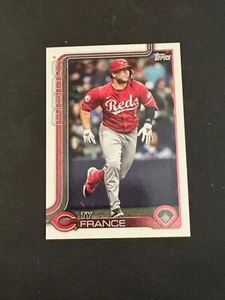 Tarjeta coleccionable de béisbol 2025 Topps Serie 1 Ty France Cincinnati Reds #227 - Imagen 1 de 2