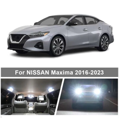 LED Light Interior Package + Reverse Backup Bulbs For Nissan Maxima 2016-2023 - Image 1 of 4