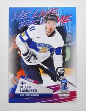 2023 BY cards IIHF World Championship Finland #178 Juho Lammikko