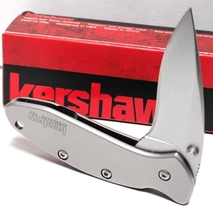 KERSHAW USA KS1600 Silver Chive Spring Open Assisted Folding Pocket Knife F. 2nd - Picture 1 of 4
