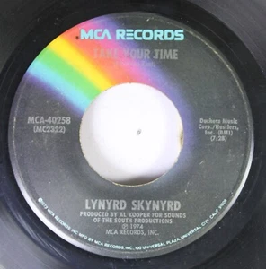 Rock 45 Lynyrd Skynyrd - Take Your Time / Sweet Home Alabama On Mca Records - Picture 1 of 2