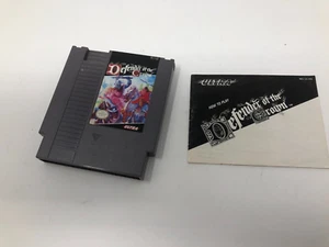 Defender Of The Crown 1989 Nintendo NES (Instruction Manual & Cartridge) - Picture 1 of 2