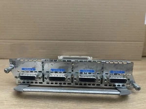 Cisco NM-4A/S Cisco 4-Port Sync Serial Network Module Cisco Serial 4A/S - Afbeelding 1 van 8