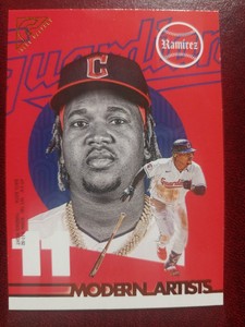 2022 Topps Gallery - Modern Artists #MA-22 Jose Ramirez