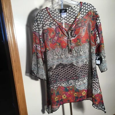 Libra A.S.M. Top de mujer Fashions talla S/P ¡Nuevo con etiqueta! Foto 1 de 4