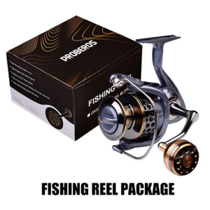 Fishing Reel Spool Spinning Reel 21KG Max Drag Metal Handle Saltwater Reel Carp  - Picture 1 of 12