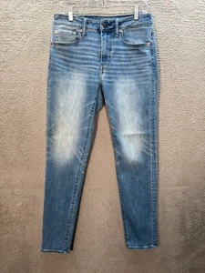 American Eagle Jeans Mens 30x34 Blue Athletic Fit Airflex + Temp Tech Preppy - Picture 1 of 12