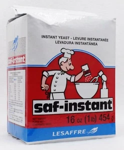 1 Lb (1 Pound) Lesaffre Saf-Instant Instant Dry Yeast Red EXP 12.2021 for bread - Picture 1 of 1