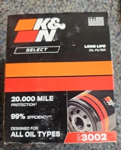 K&N Select Oil Filter, SO-3002 - Picture 1 of 2