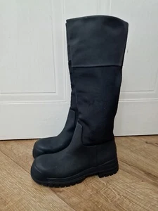 Stivaletti alti Zara neri Eu 37 uk taglia 4 ex dispayed senza scatola nuovi - Foto 1 di 10