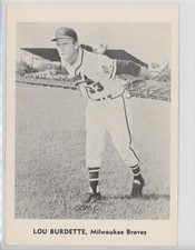 1964 Jay Publishing Milwaukee Braves Lou Burdette