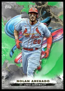 2023 Topps Inception #16 Nolan Arenado Green - Picture 1 of 2