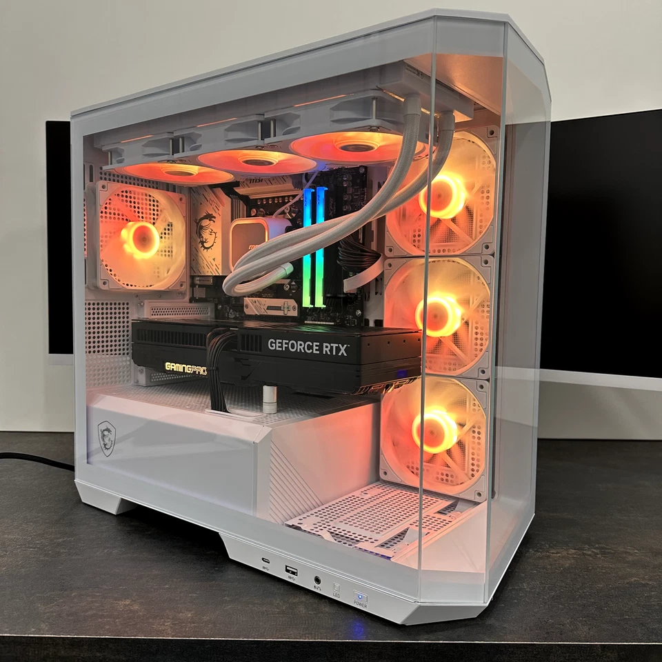 Desktop Workstation PC AMD Ryzen 9 9950x NVIDIA RTX 5090 4TB M.2 SSD 128GB DDR5 - Image 1 of 1