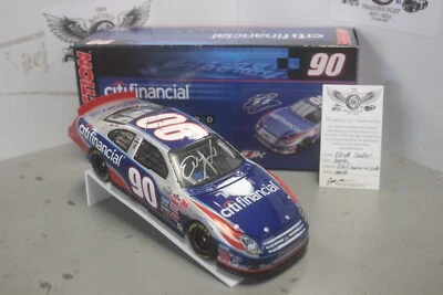 Elliott Sadler Citi Financial 2006 1/24 Acción CWB NASCAR Diecast Autografiado Foto 1 de 2