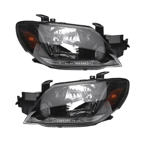 MITSUBISHI Outlander 2003-2005 Front head lamps lights LEFT+RIGHT ONE SET Europe - Picture 1 of 6