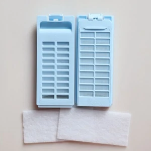 2Pcs Washing Machine Magic Lint Filters for Haier、2Pcs Filters Cotton for Haier - Picture 1 of 9