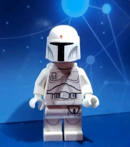 Rara minifigure Lego Boba Fett prototipo bianco sw0631 HTF Jetpack Star Wars - Foto 1 di 9