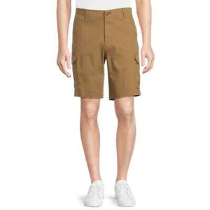 George Men's & Big Men's Cargo Shorts, 10.5" Inseam, Size 38, Relaxed Fit - Picture 1 of 5