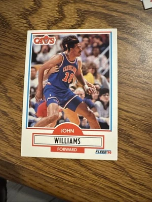 Fleer 1990-91 - John Williams #37 Cleveland Cavaliers Foto 1 de 2