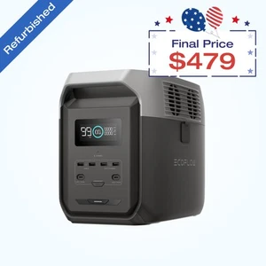 EcoFlow DELTA 3 1500 1536Wh Portable Power Station LFP Battery Refurbished - Picture 1 of 11