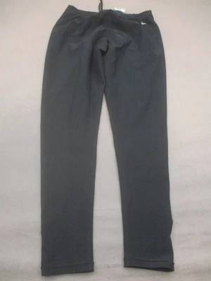 Pantalones deportivos rectos elásticos con cordón negros Nike talla XL para mujer 823 Foto 1 de 4