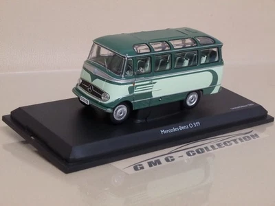 MERCEDES-BENZ 0 319 1960 VERDE GREEN MiNi BUS SCHUCO 1/43 (NO IXO ELIGOR) - Immagine 1 di 3