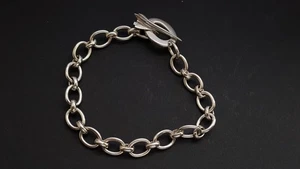 LADIES STERLING SILVER 925 LINKS OF LONDON CHARM CONCORDE BRACELET 13.9g - Picture 1 of 5