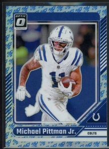 2024 Panini Donruss Optic Michael Pittman Jr. Rocket Emoji Prizm - Picture 1 of 2