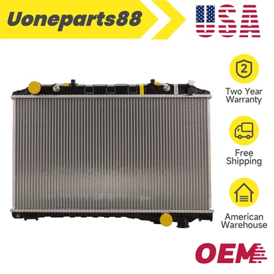 CU939 Aluminum Radiator for 1983-1988 Toyota Cressida L6 2.8L 1640070100 Coolant - Image 1 of 4