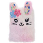 Plush Bunny Diary for Girls - Fuzzy Journal & Gift
