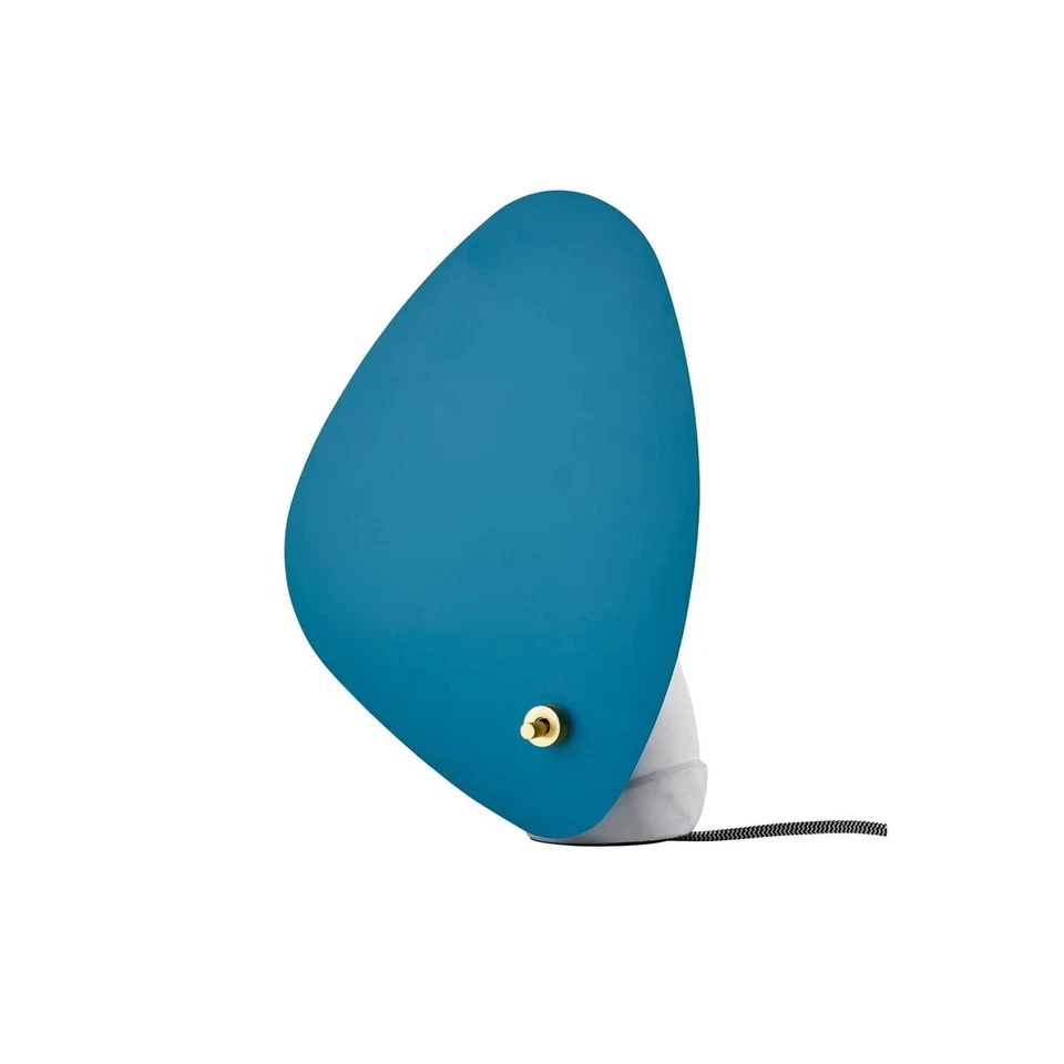 Adesso 6031-07 Bonnie Table Lantern 12.75 in 60W Turquoise w/Antique Brass...