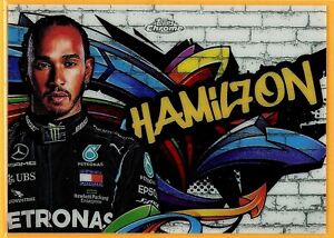 LEWIS HAMILTON 2020 TOPPS CHROME F1 TRACK TAGS #TT-1 