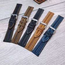 Genuine Suede Leather Water Resistant Watch Strap Sizes 16mm-22mm